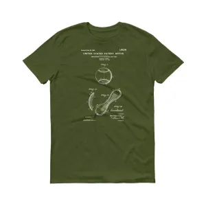 1924 Baseball Patent T-Shirt -Baseball T-Shirt, Baseball Patent, Baseball Fan Gift, Baseball, Baseball Gift, Baseball Fan Shirt