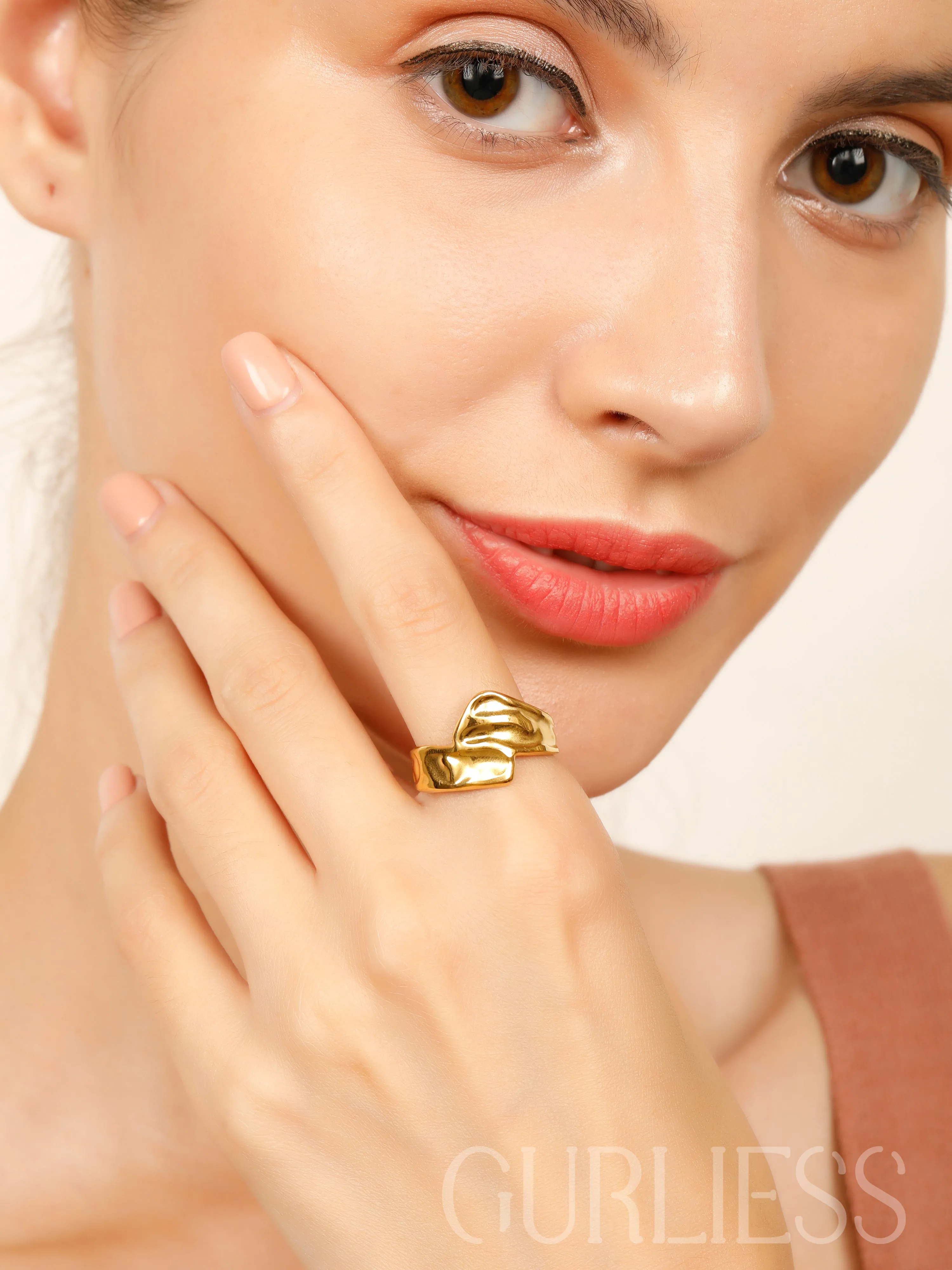 Aurora Gold Rings