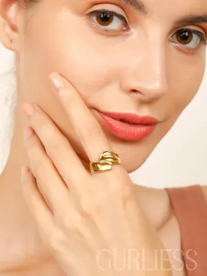Aurora Gold Rings