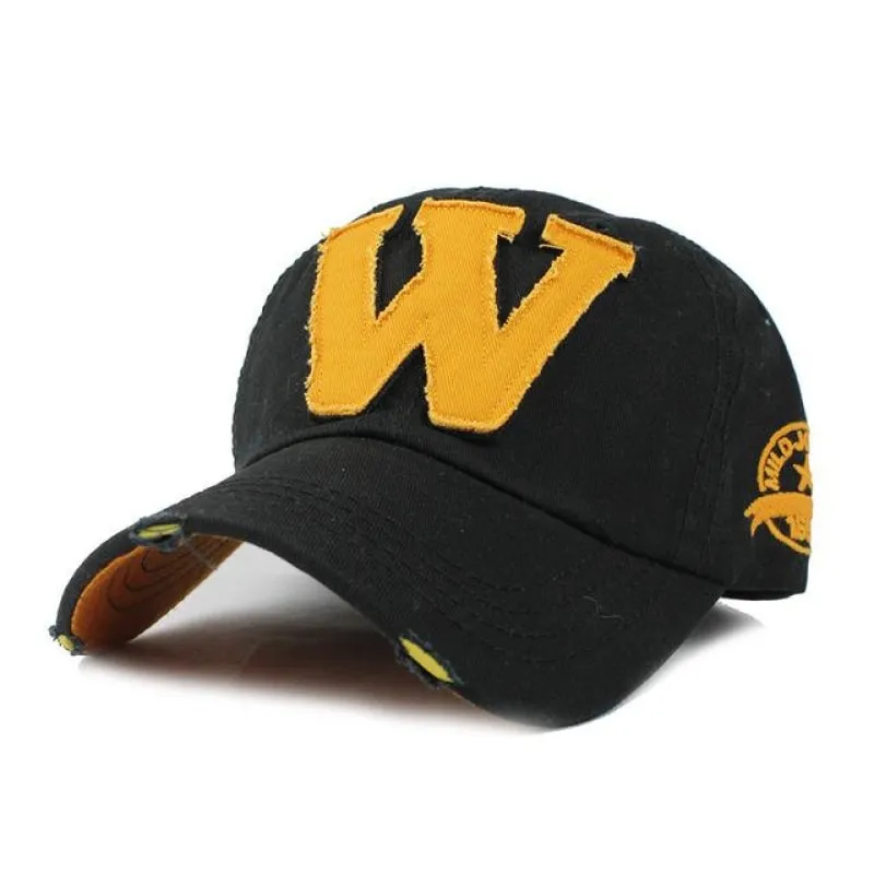 Baseball cap for men with Alphabets