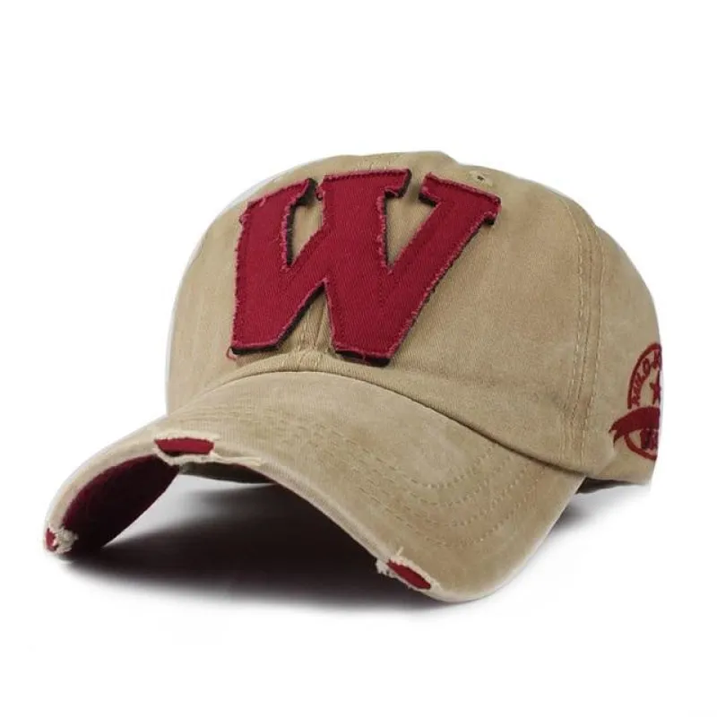 Baseball cap for men with Alphabets