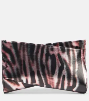 Christian Louboutin Loubitwist Small leather clutch