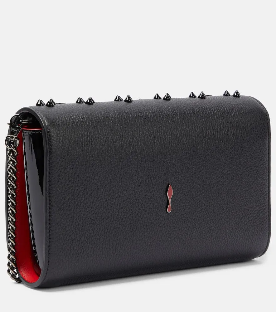 Christian Louboutin Paloma leather wallet on chain