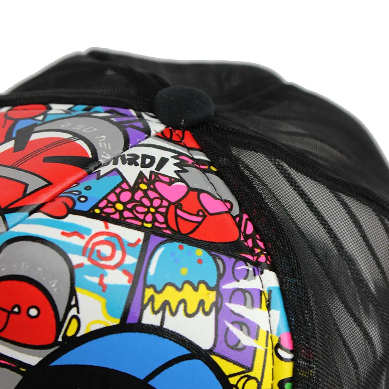 Doodle Print Baseball Cap