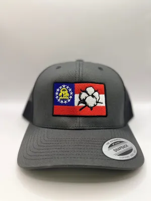 Georgia State Cotton Flag Hat