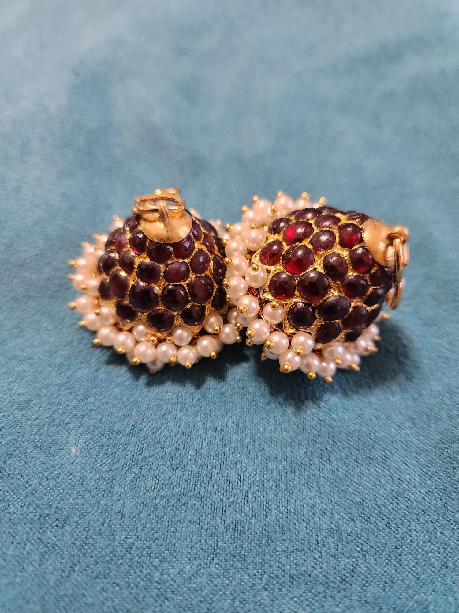Jhumka/Jimmikki Temple Jewelry | 12 Bit | Original Temple Jewelry