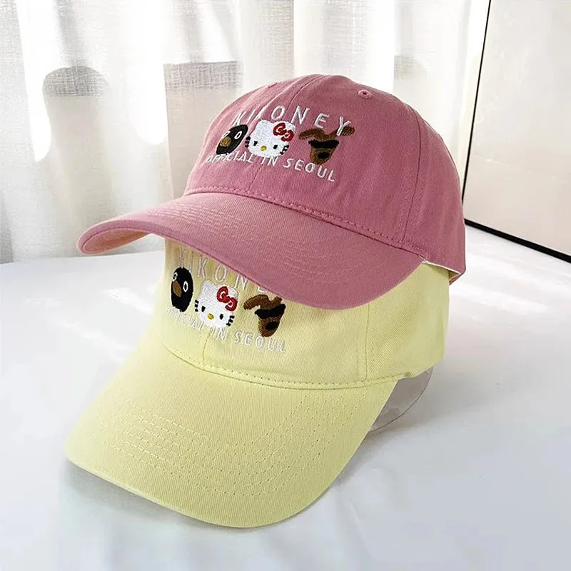 Kawaii Hello Kitty Baseball Cap