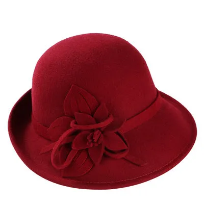 Ladies Wool Fedoras Hats
